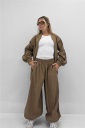pantalone con elastico in vita e polsino marte